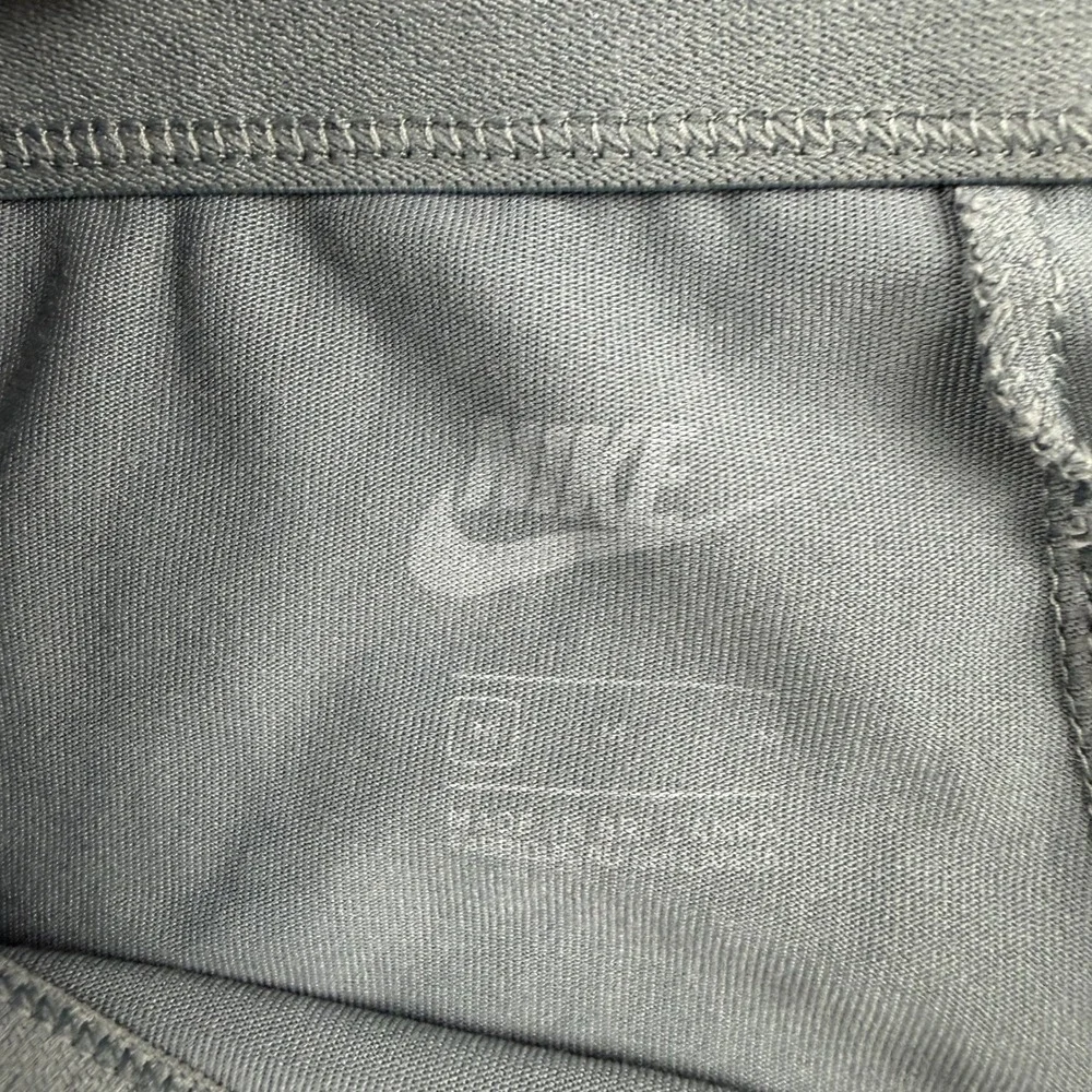 Nike Women's M Medium‎ Blue Gray Teal Graphic Logo Leggings Sportswear 429425
